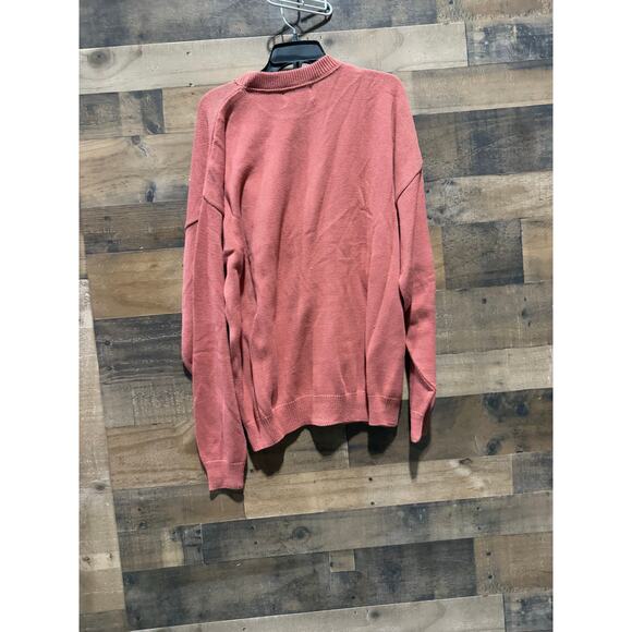 Vintage 1980s WhalerKnits- Salmon -Crew Neck Sweater -Size XXL - Picture 8 of 8
